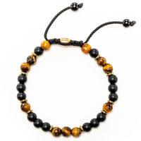 tiger eye beaded bracelet mental clarity